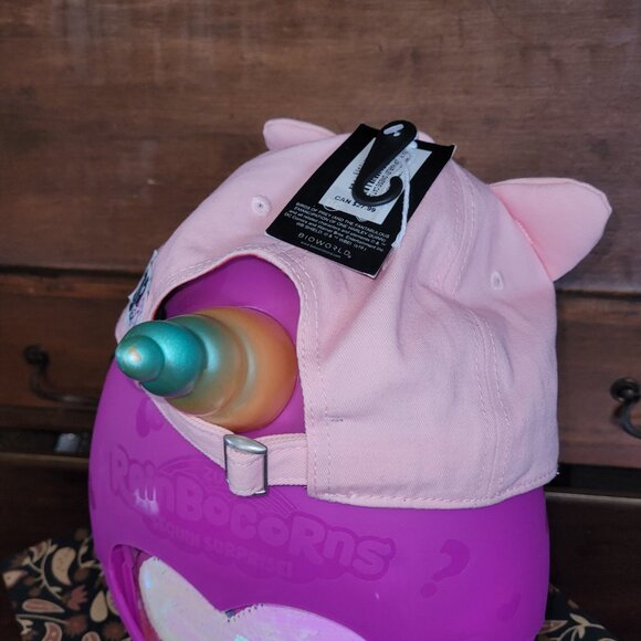 Harley Quinn Birds of Prey Pink Cap New with Tags - Picture 6 of 13